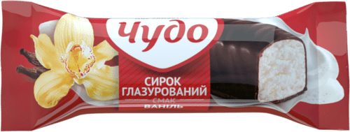 Сирок глазурований ЧУДО ваніль 15%, 36г